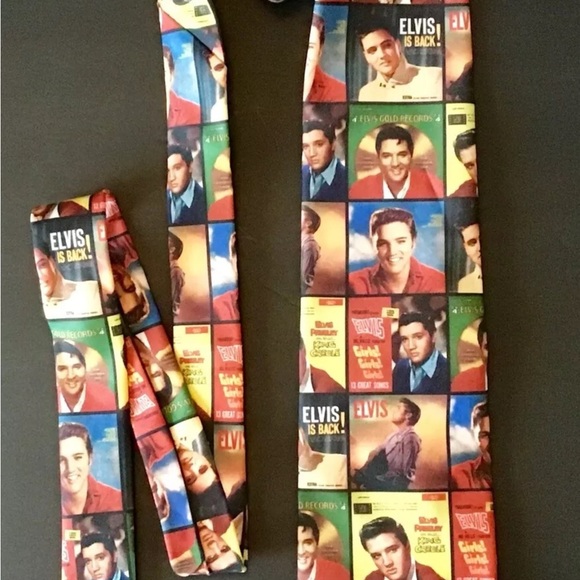 Ralph Marlin Elvis Presley Tie - Multicolor - Picture 2 of 6